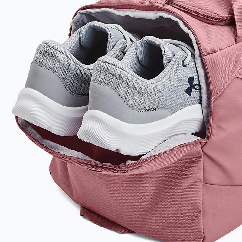 Under Armour Undeniable 5.0 Duffle S 40 л розов еликсир/бял пътнически сак 6