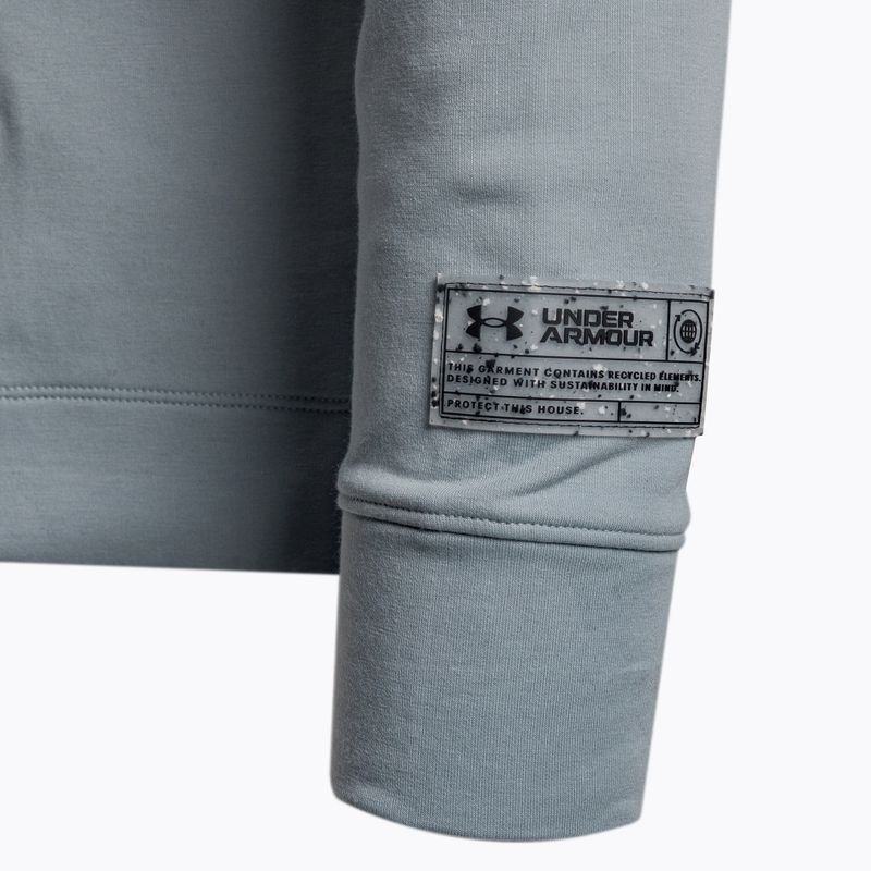 Under Armour Summit Knit Hoodie суитшърт за тренировки син 1377173 3