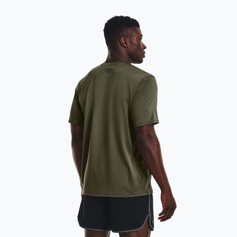 Мъжка тренировъчна тениска Under Armour Tech Vent navy от green/ultimate black 3