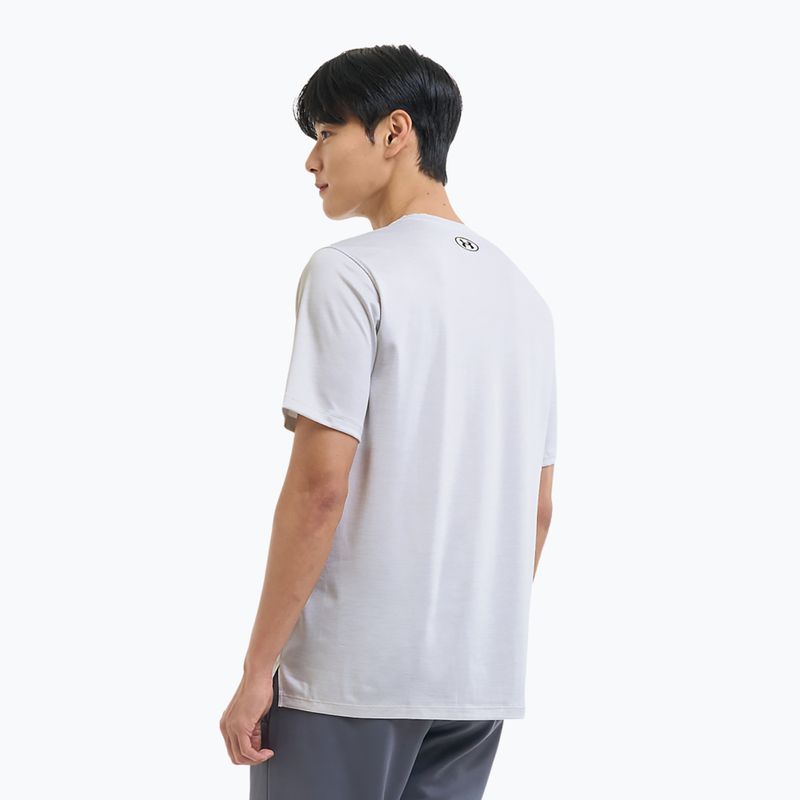 Мъжка тениска за тренировка Under Armour Tech Vent distant white/black 3