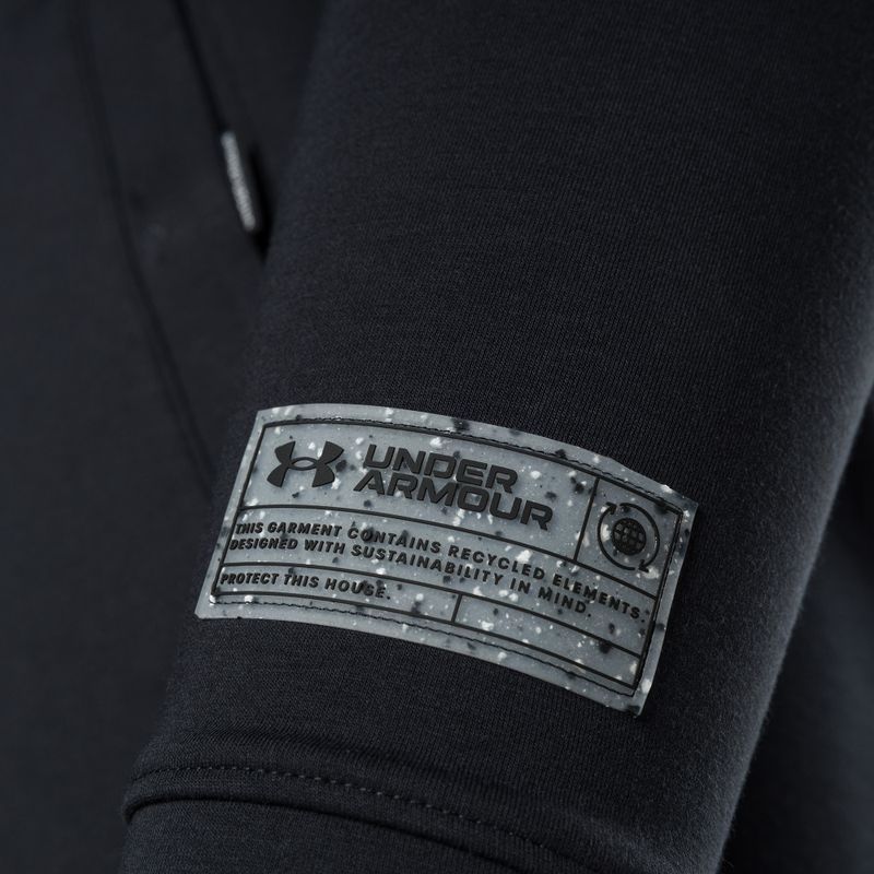 Under Armour Summit Knit Hoodie тренировъчен суитшърт черен 1377173 3