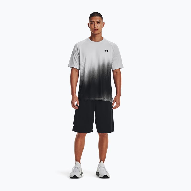 Мъжка тренировъчна тениска Under Armour Tech Fade black-grey 1377053 2