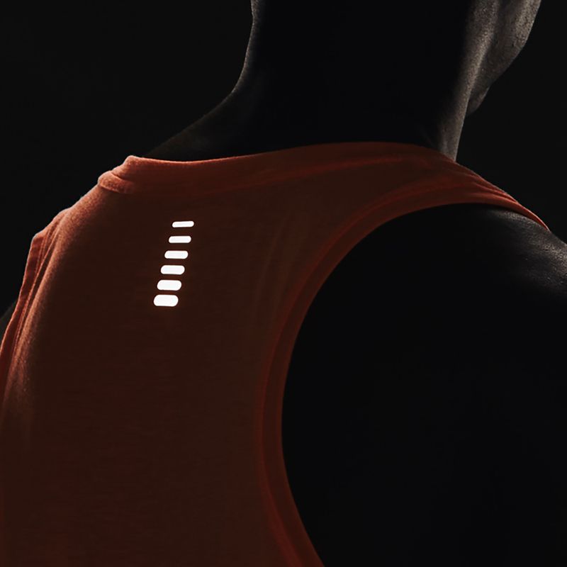 Мъжки потник за бягане Under Armour Streaker Singlet orange 1361468-866 3