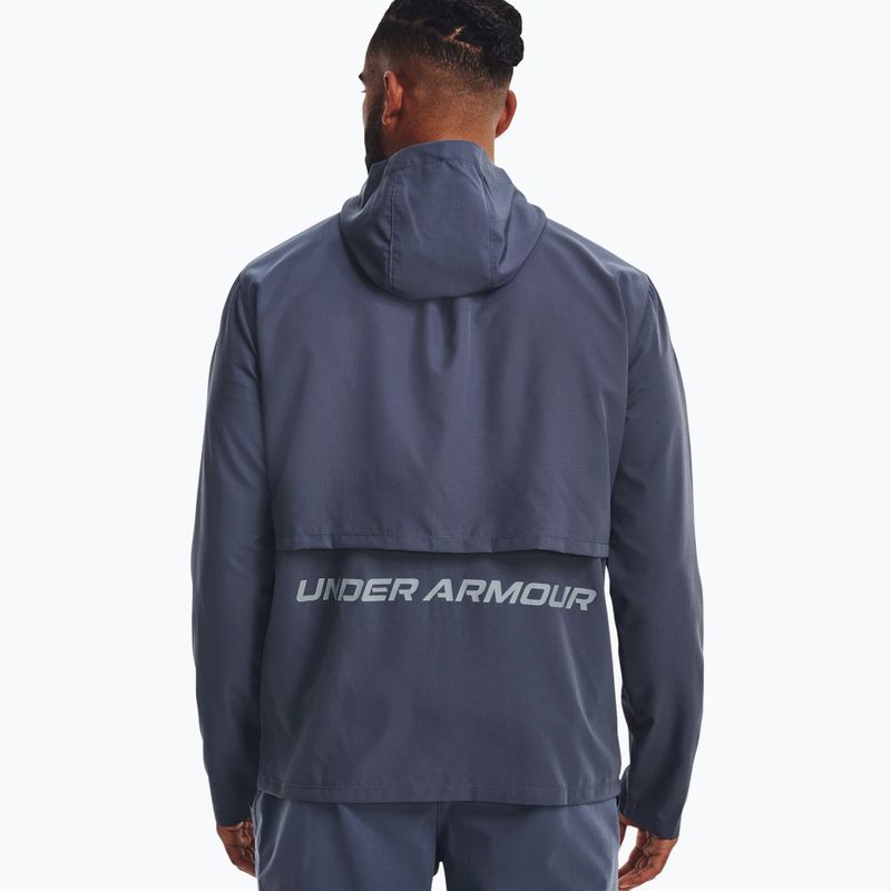 Мъжко яке за бягане Under Armour Storm Run с качулка Blue 1376795 7