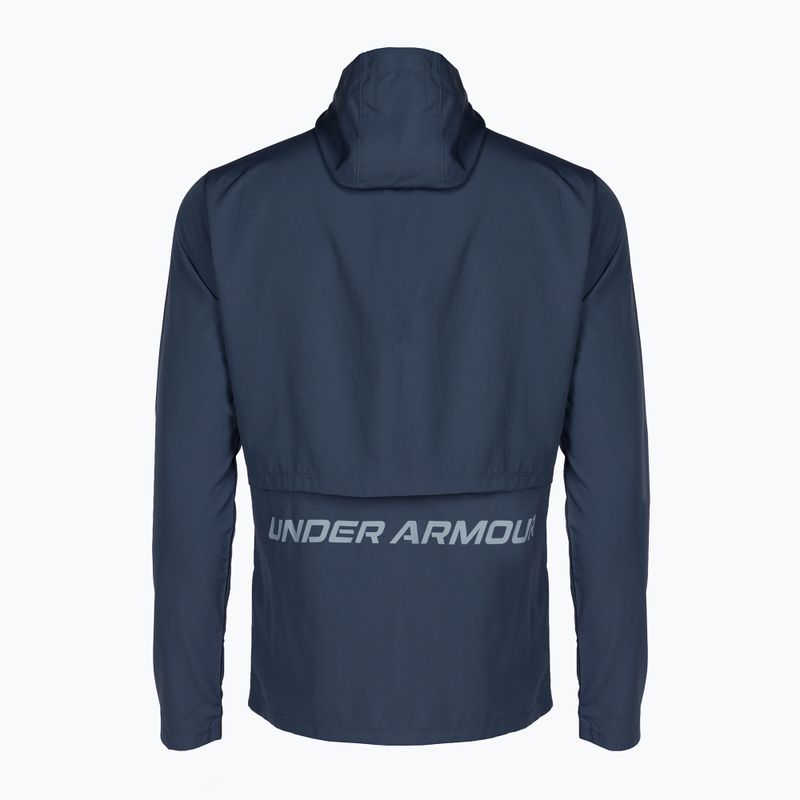 Мъжко яке за бягане Under Armour Storm Run с качулка Blue 1376795 2