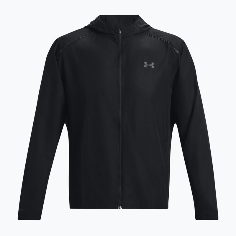 Under Armour Storm Run Мъжко яке за бягане с качулка черно 1376795 4