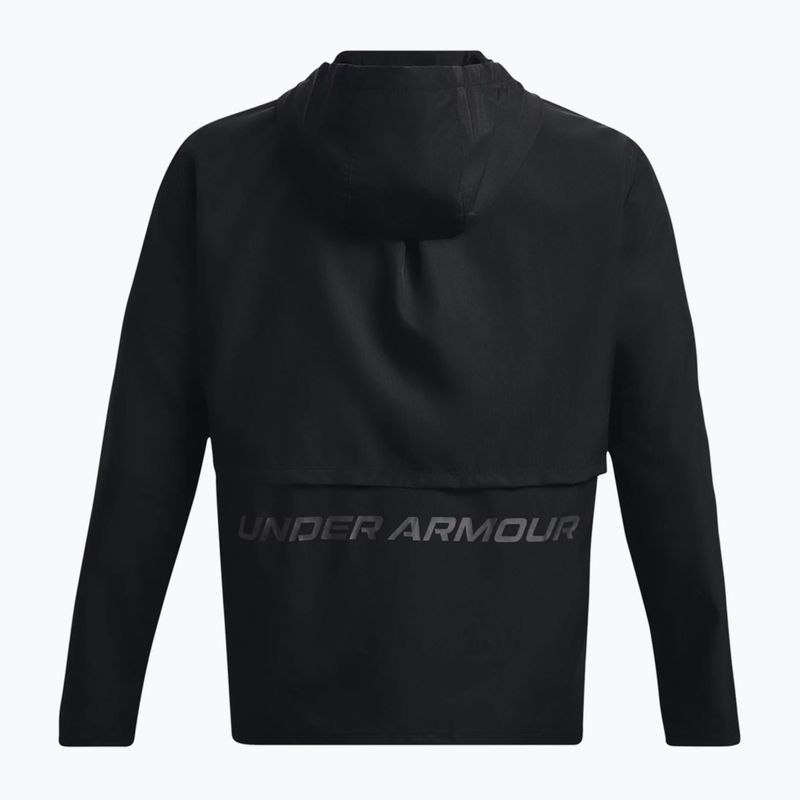 Under Armour Storm Run Мъжко яке за бягане с качулка черно 1376795 5