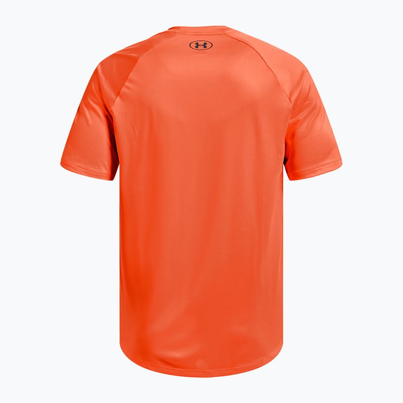Мъжка тениска за тренировки Under Armour Tech Fade оранжева 1377053 4