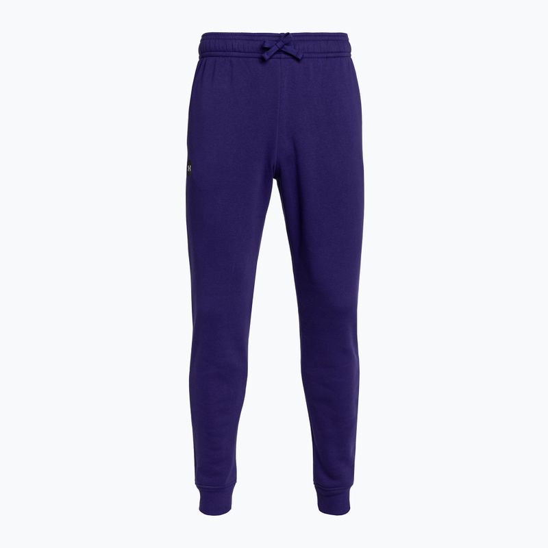 Мъжки тренировъчни панталони Under Armour Rival Fleece Joggers тъмно синьо 1357128 3