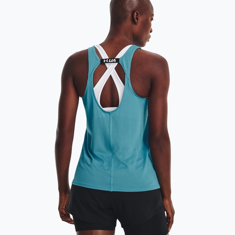 Горнище за бягане за жени Under Armour Fly By blue 1361394-433 4