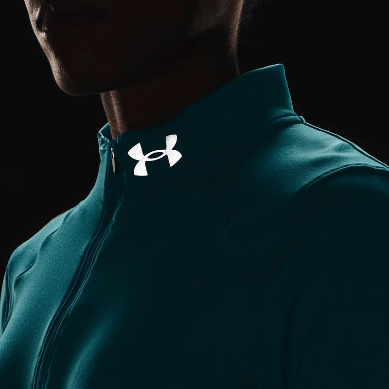 Under Armour Qualifier Run 2.0 1/2 Zip дамски суитшърт за бягане ледниково синьо/ледниково синьо/отразително 4