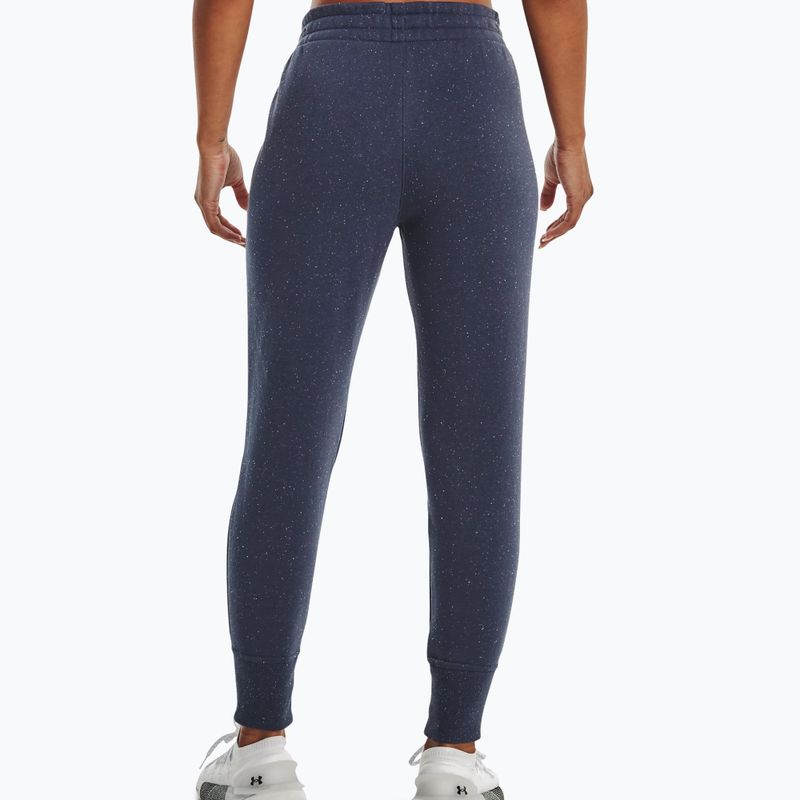 Under Armour дамски тренировъчни панталони Rival Fleece Joggers сив 1356416 2
