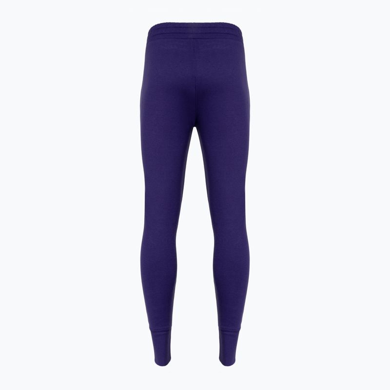 Under Armour дамски тренировъчни панталони Rival Fleece Joggers тъмно синьо 1356416 4