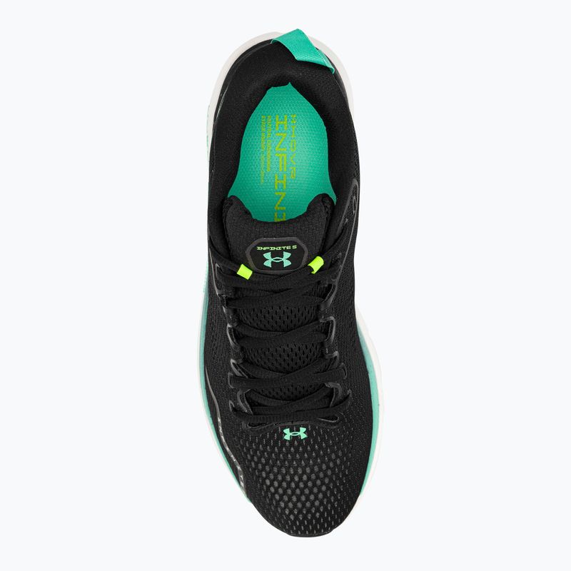 Мъжки обувки за бягане Under Armour Hovr Infinite 5 black/white/green breeze 7