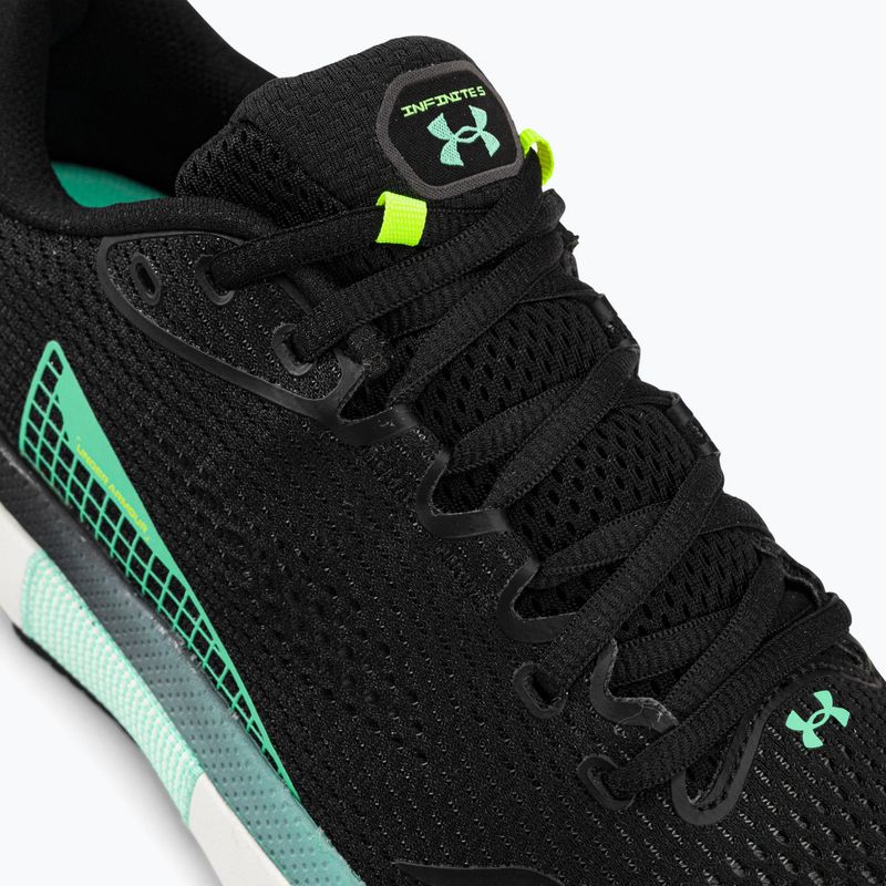 Мъжки обувки за бягане Under Armour Hovr Infinite 5 black/white/green breeze 9