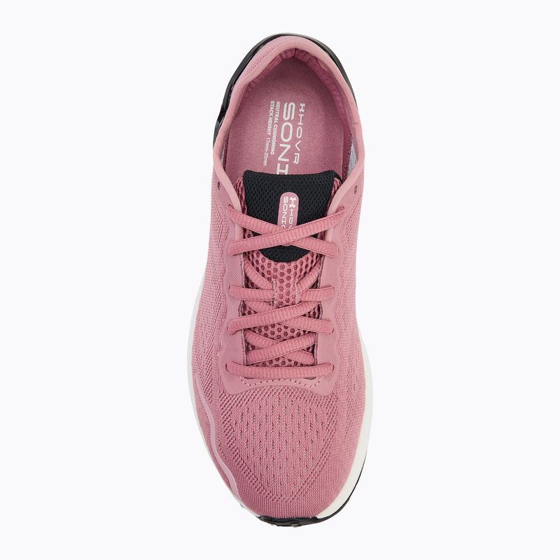 Дамски обувки за бягане Under Armour Hovr Sonic 6 pink elixir/black/halo gray 5