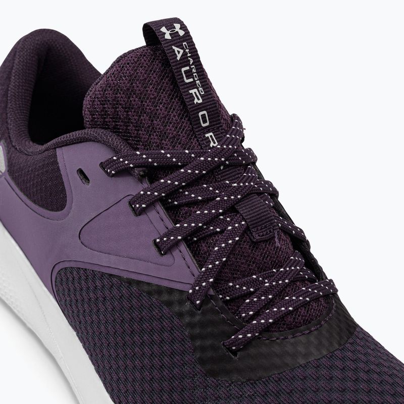 Дамски обувки за тренировка Under Armour W Charged Aurora 2 tux purple/retro purple/metallic silver 8