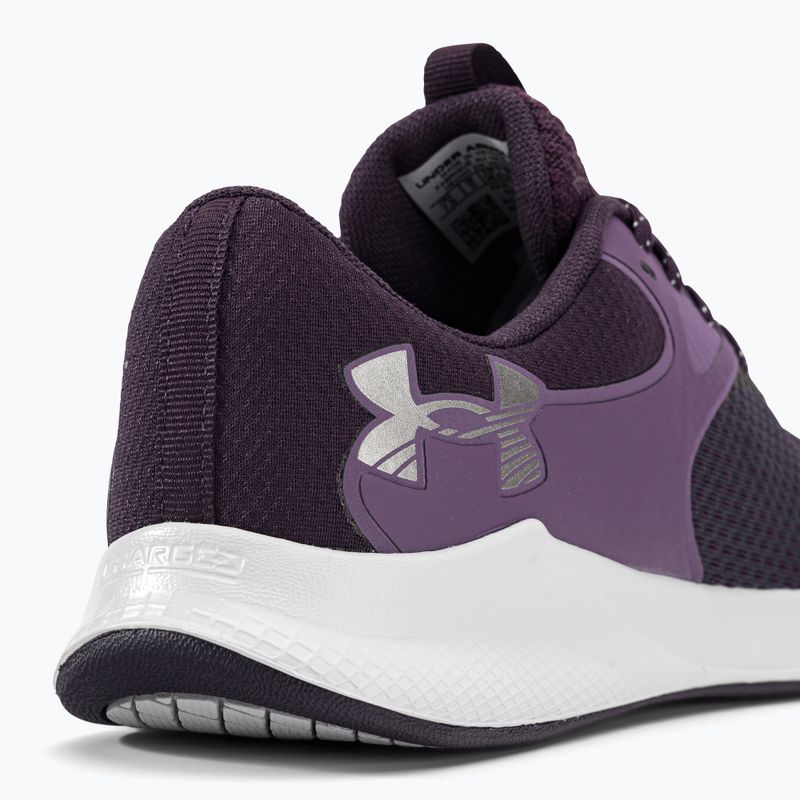 Дамски обувки за тренировка Under Armour W Charged Aurora 2 tux purple/retro purple/metallic silver 9