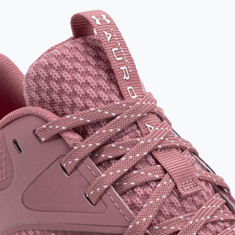 Дамски обувки за тренировка Under Armour W Charged Aurora 2 pink elixir/pink elixir/metallic silver 10