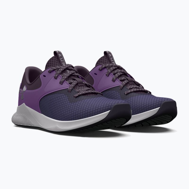 Дамски обувки за тренировка Under Armour W Charged Aurora 2 tux purple/retro purple/metallic silver 11