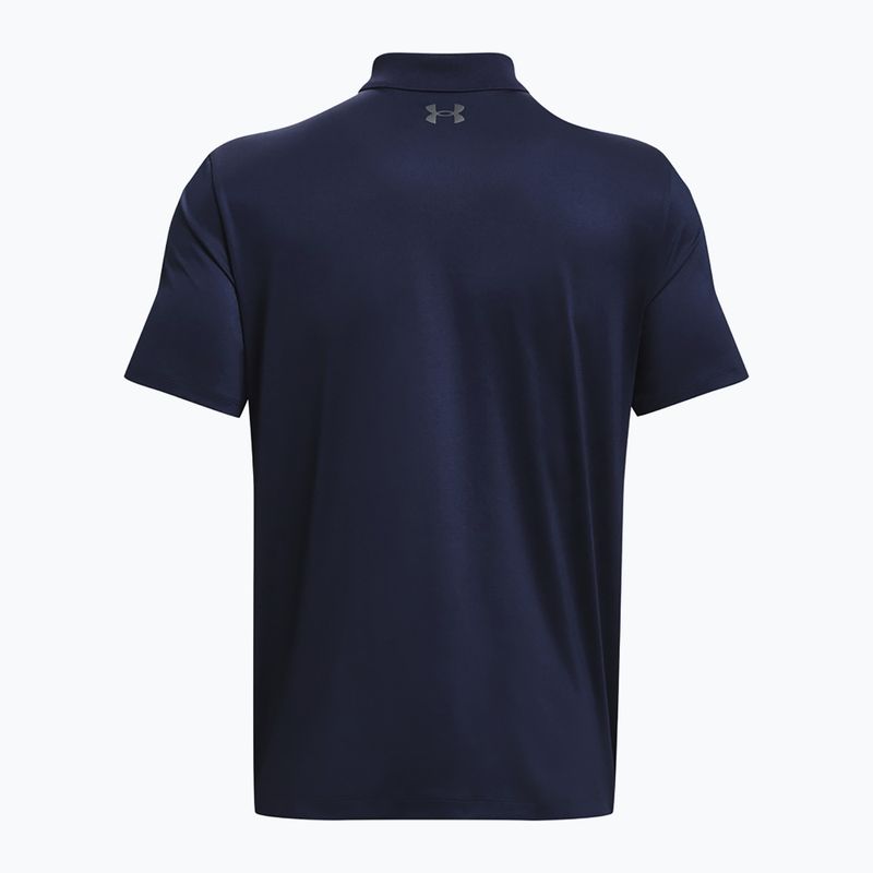 Мъжка поло тениска Under Armour Matchplay midnight navy/pitch gray 6