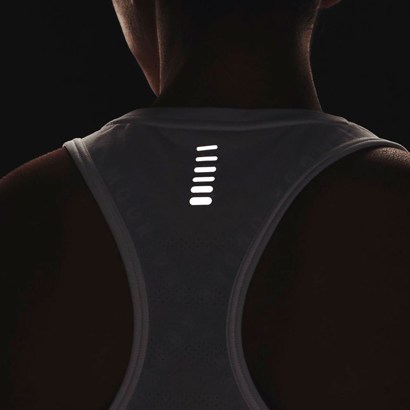 Дамски анцуг Under Armour Seamless Stride Singlet бягаща тениска бяла 1375697 3