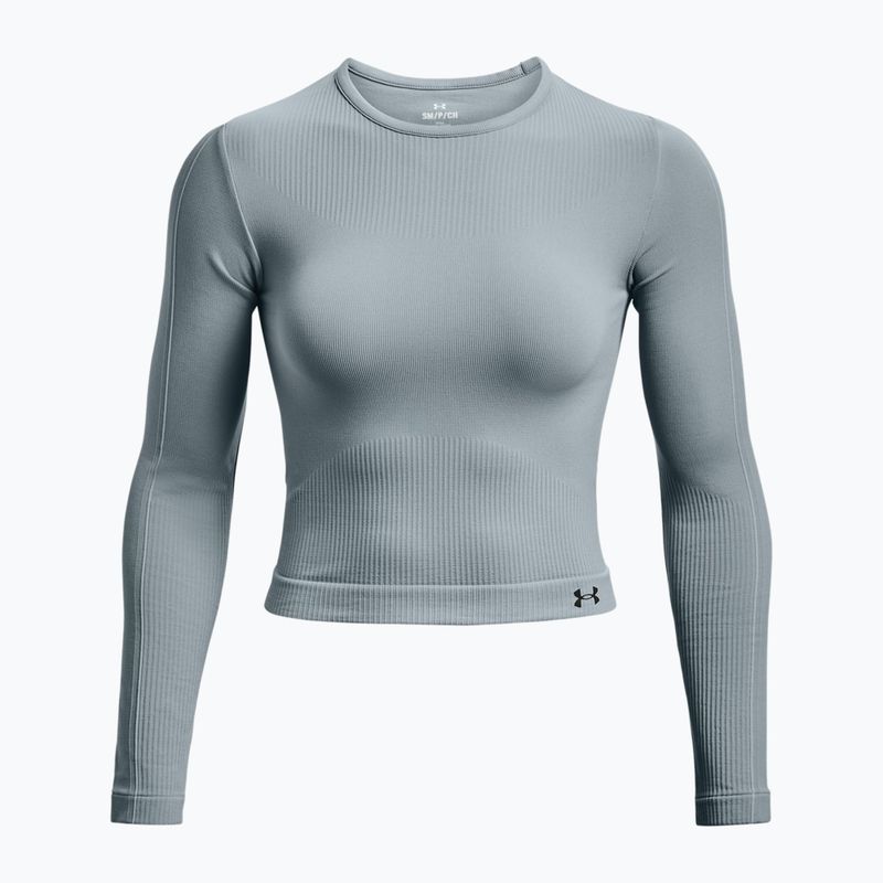 Under Armour Rush Seamless сив дамски тренировъчен анцуг с дълъг ръкав 1373930 3