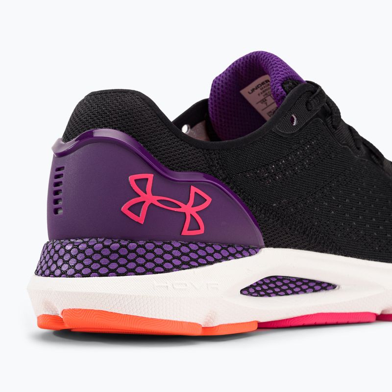 Under Armour дамски обувки за бягане W Hovr Sonic 6 black / galaxy purple / pink shock 3026128 9