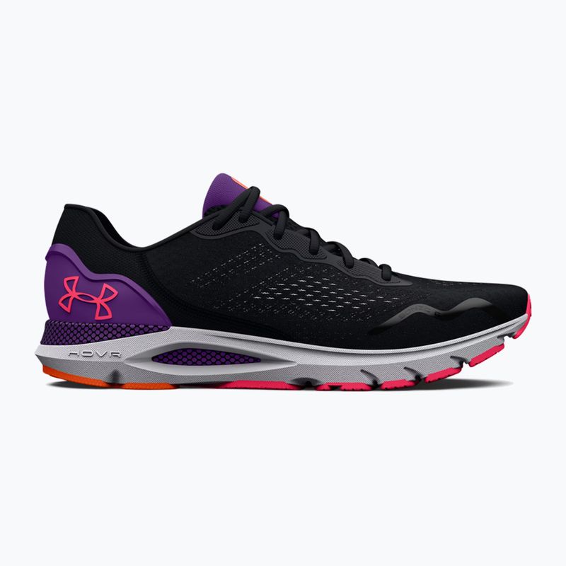 Under Armour дамски обувки за бягане W Hovr Sonic 6 black / galaxy purple / pink shock 3026128 12