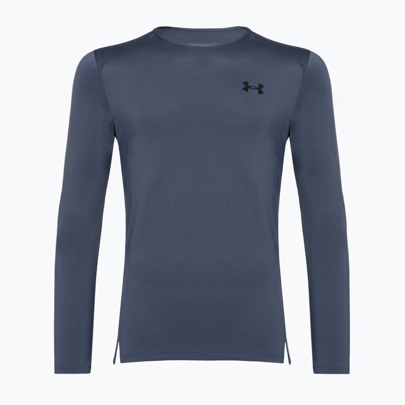 Мъжки Under Armour Armourprint сив тренировъчен суитшърт с дълъг ръкав 1376787 3