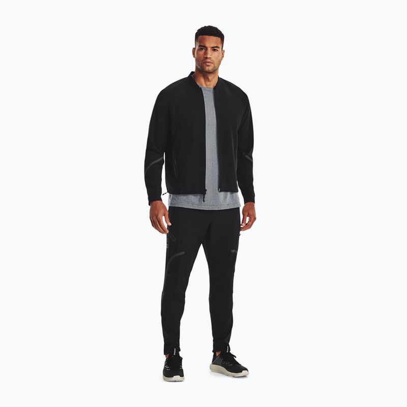 Under Armour Unstoppable Bomber мъжко яке за тренировка черно 1377170 2