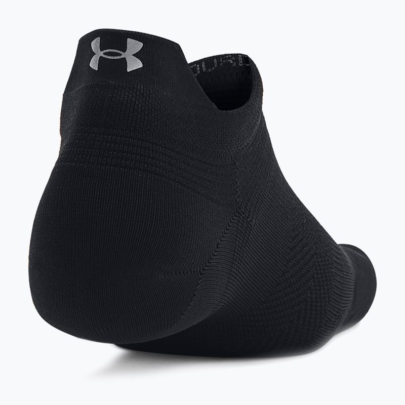 Under Armour Ad Run Lite 2Pk Ns Tab чорапи за бягане черни 1376077 4