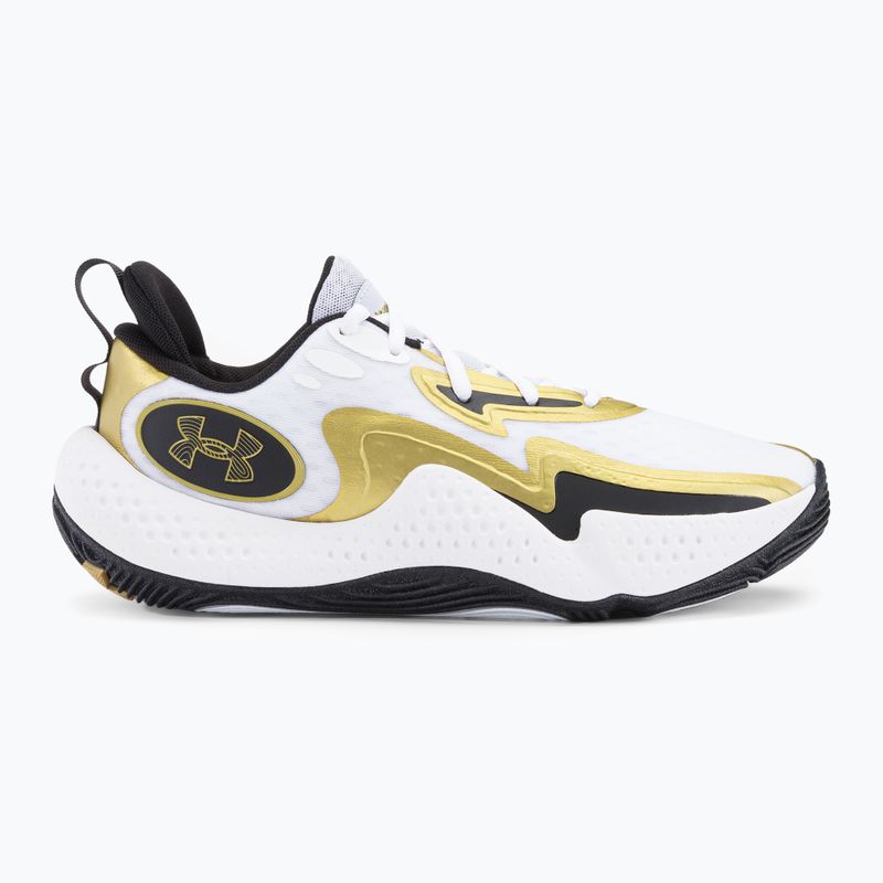 Under Armour Spawn 5 баскетболни обувки бели 3026285 2