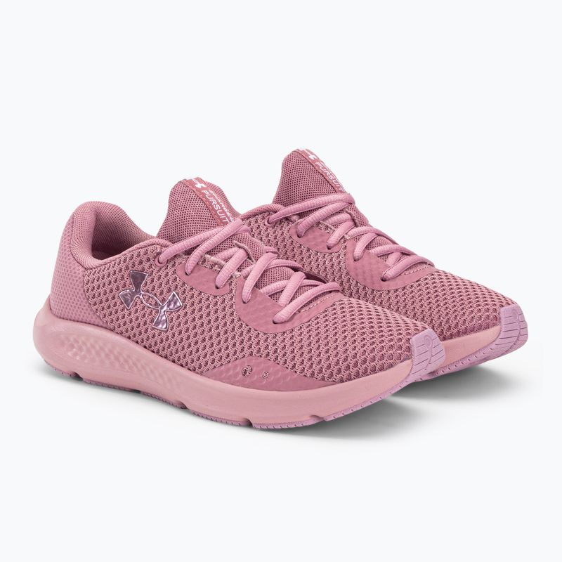 Дамски обувки за бягане Under Armour Charged W Pursuit 3 pink 3024889 4