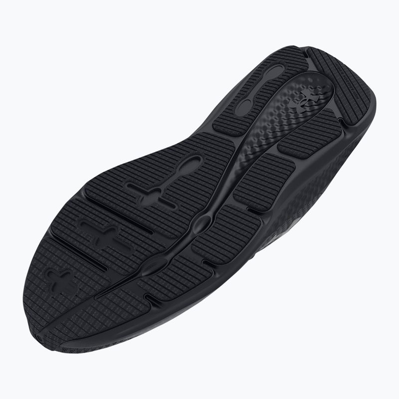 Дамски обувки за бягане Under Armour Charged Pursuit 3 black/black/metallic silver 11