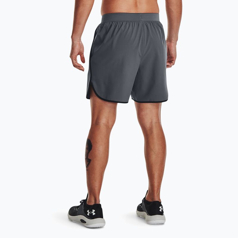 Under Armour Hiit Woven сиви мъжки шорти за тренировка 1377027 3