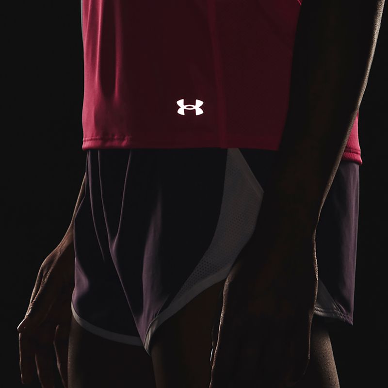 Under Armour Fly By Tank дамски потник за бягане розов 1361394-683 3