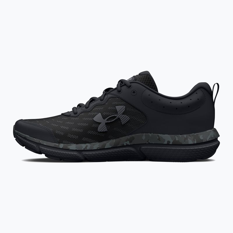 Under Armour Charged Assert 10 Camo black/black/pitch gray мъжки обувки за бягане 2