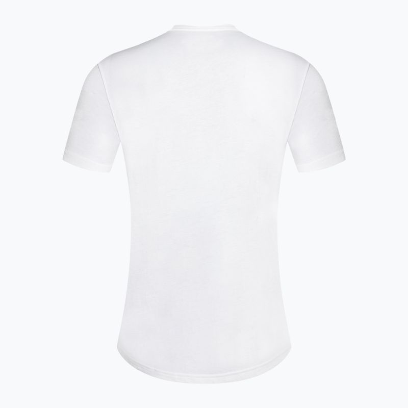 Мъжка тениска Under Armour Logo Emb Heavyweight white/black 6