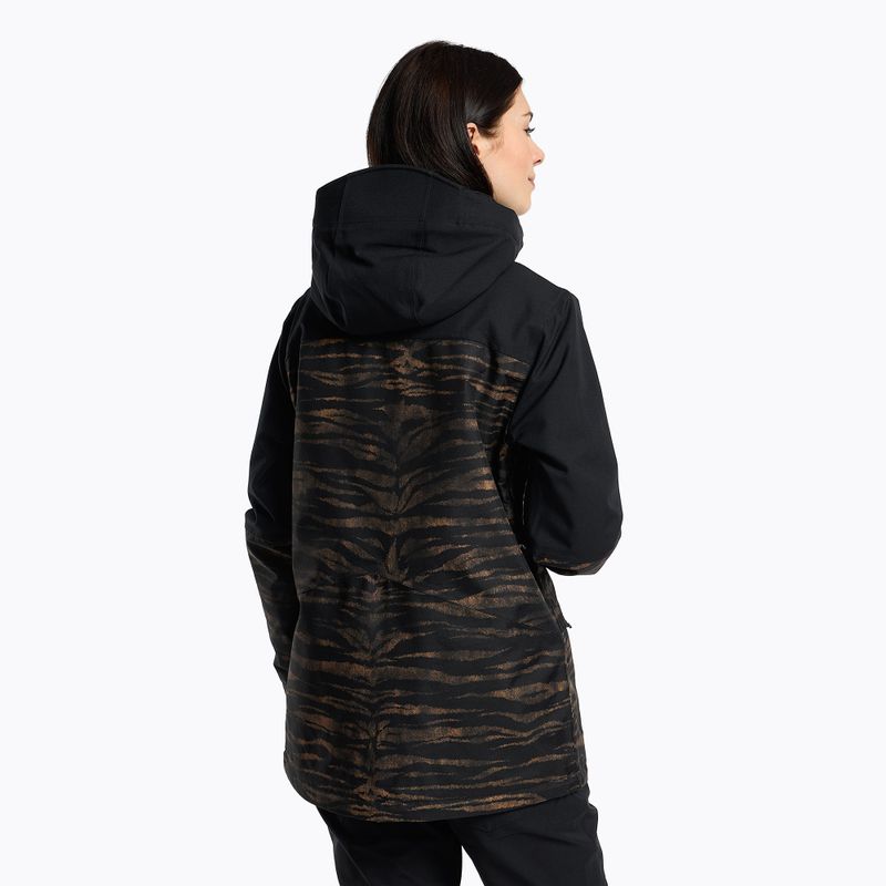 Дамско яке за сноуборд Volcom Shelter 3D Stretch black-brown H0452210 3