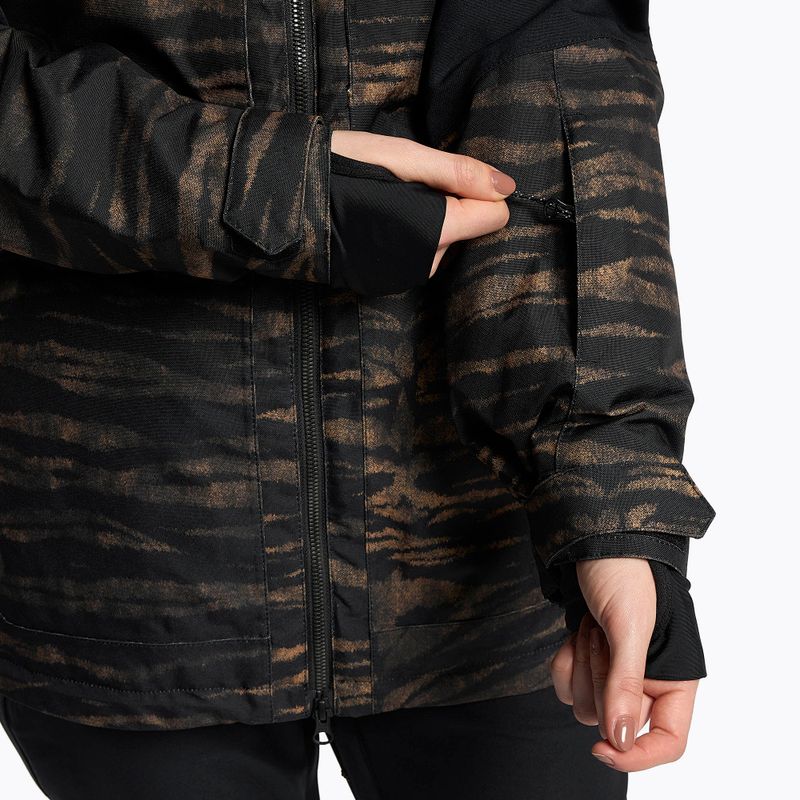 Дамско яке за сноуборд Volcom Shelter 3D Stretch black-brown H0452210 6