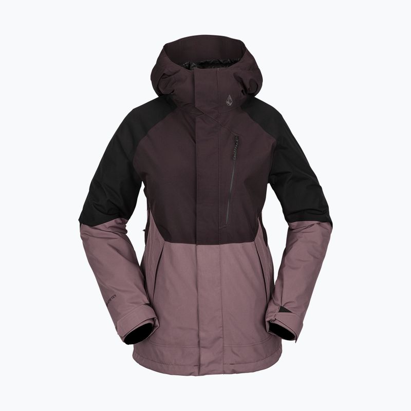Дамско сноуборд яке Volcom Aris Ins Gore black plum 7