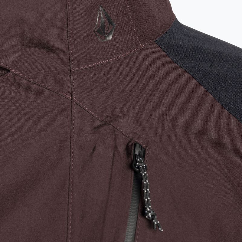 Дамско сноуборд яке Volcom Aris Ins Gore black plum 3