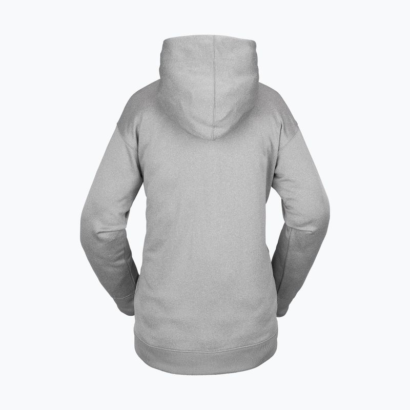 Дамски суитшърт с качулка Volcom Spring Shred Hoody сив H4152303 8