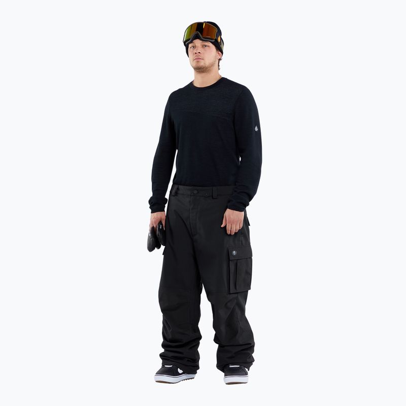 Мъжки панталони за сноуборд Volcom Nwrk Baggy black