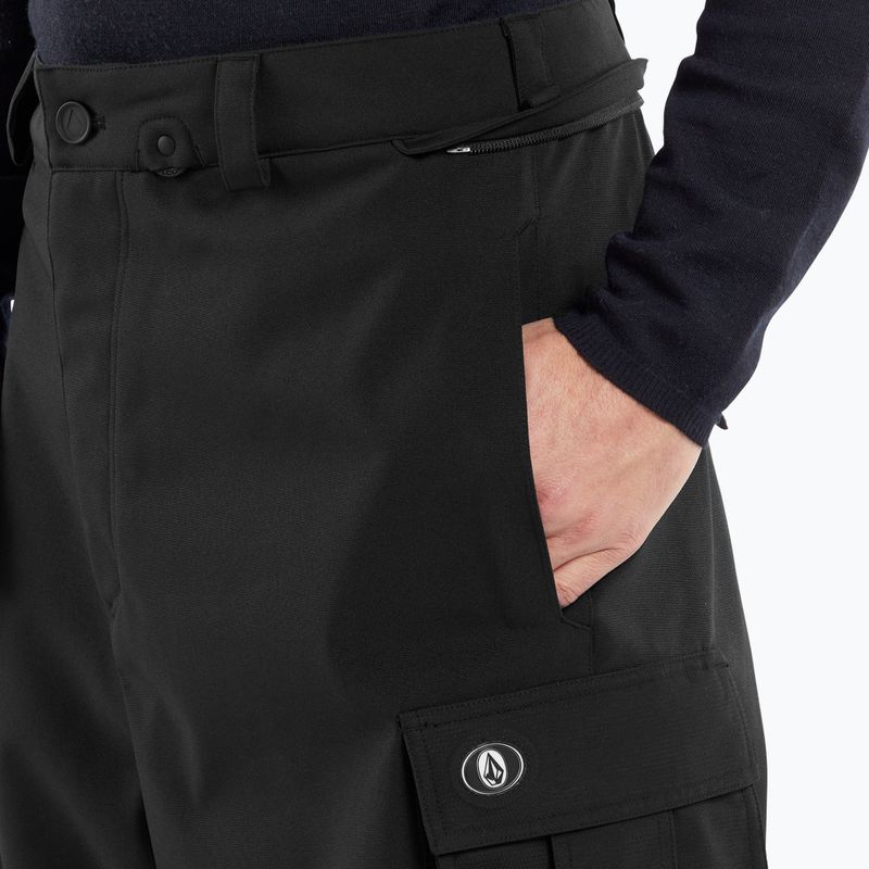 Мъжки панталони за сноуборд Volcom Nwrk Baggy black 4