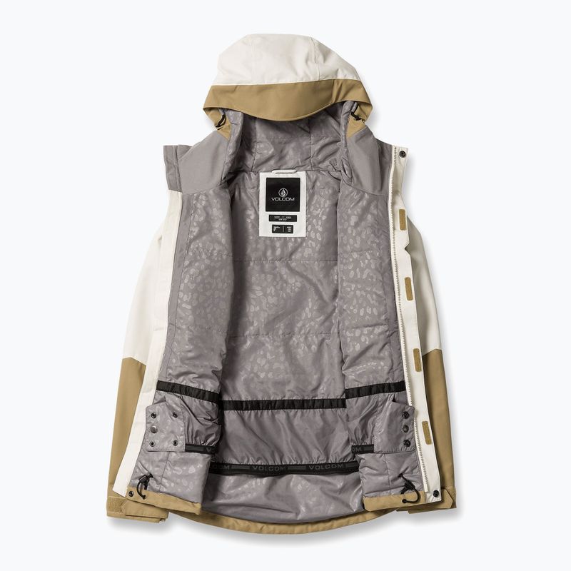 Дамско яке за сноуборд Volcom Bolt Ins dark khaki 6