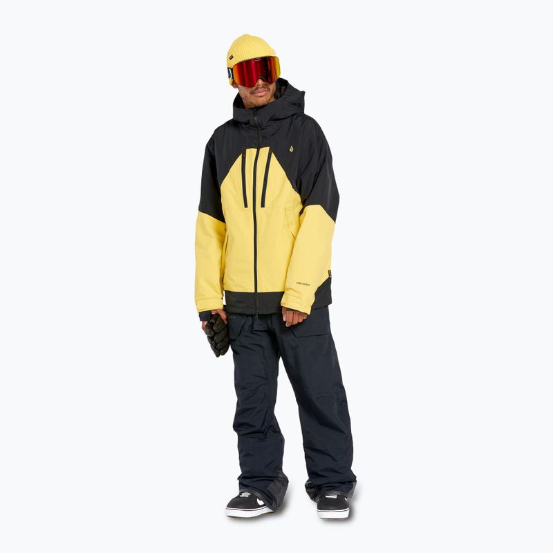 Мъжко яке за сноуборд Volcom Tds 2L Gore-Tex dark yellow 2