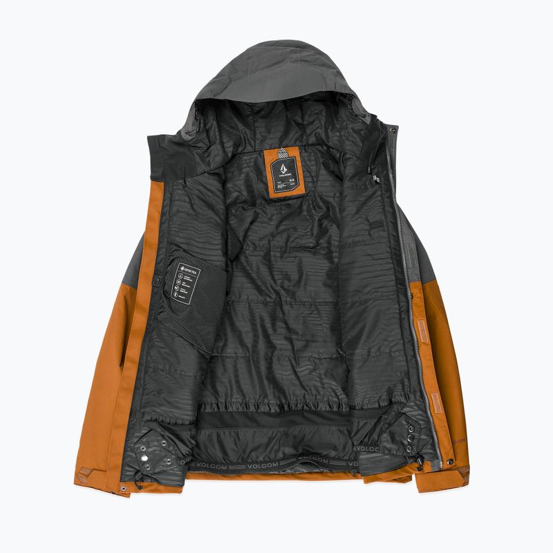 Мъжко яке за сноуборд Volcom L Ins Gore-Tex caramel 3