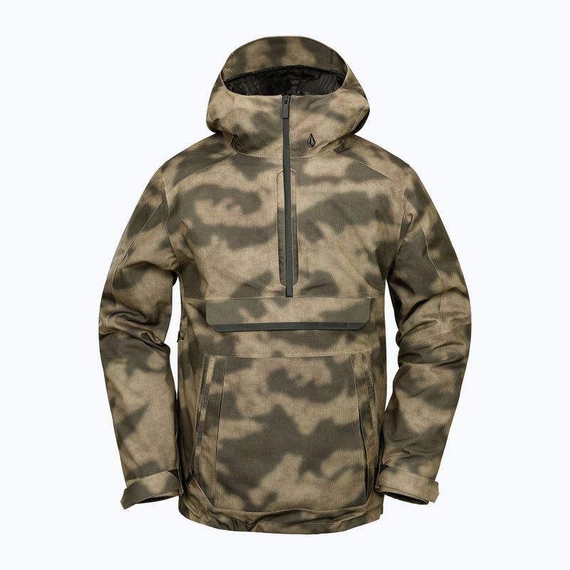 Мъжко яке за сноуборд Volcom Brighton Pullover camouflage 8